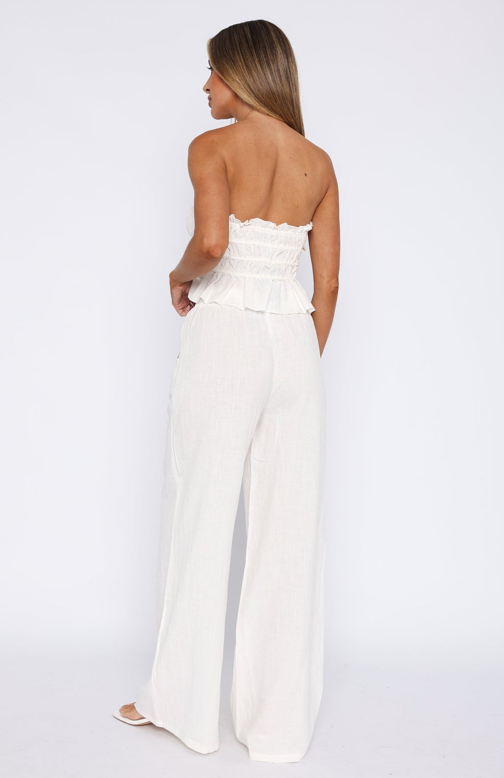 Pantalón Palazzo Blanco