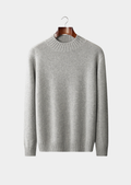 Jersey Hombre Cashmere Premium – Cuello Mock 100% Cashmere