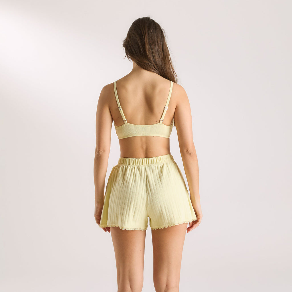 Pointelle Bralette - Butterblume