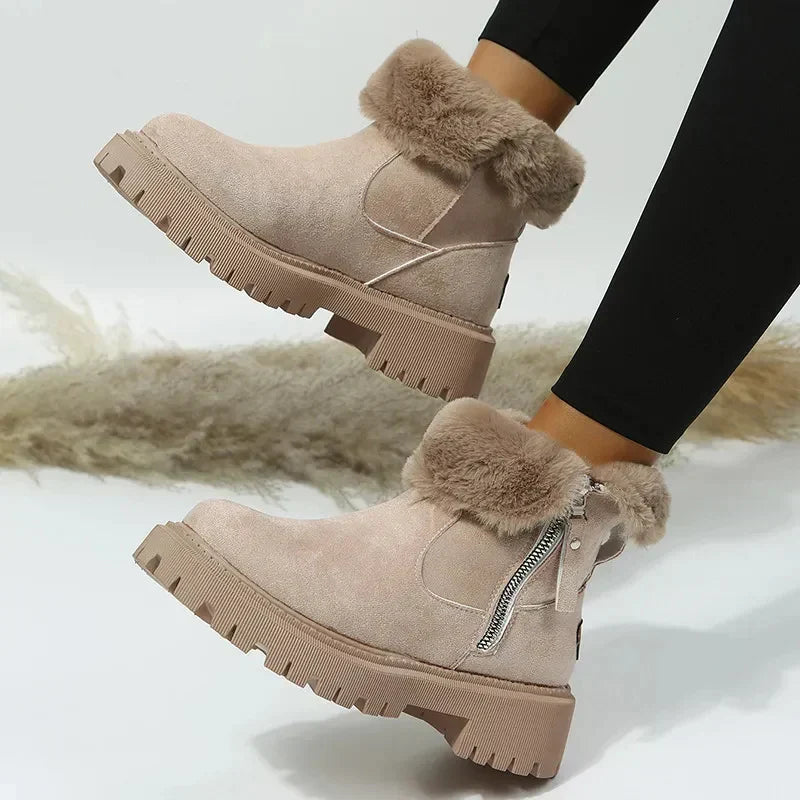 Nora - Botines de invierno cálidos y cómodos