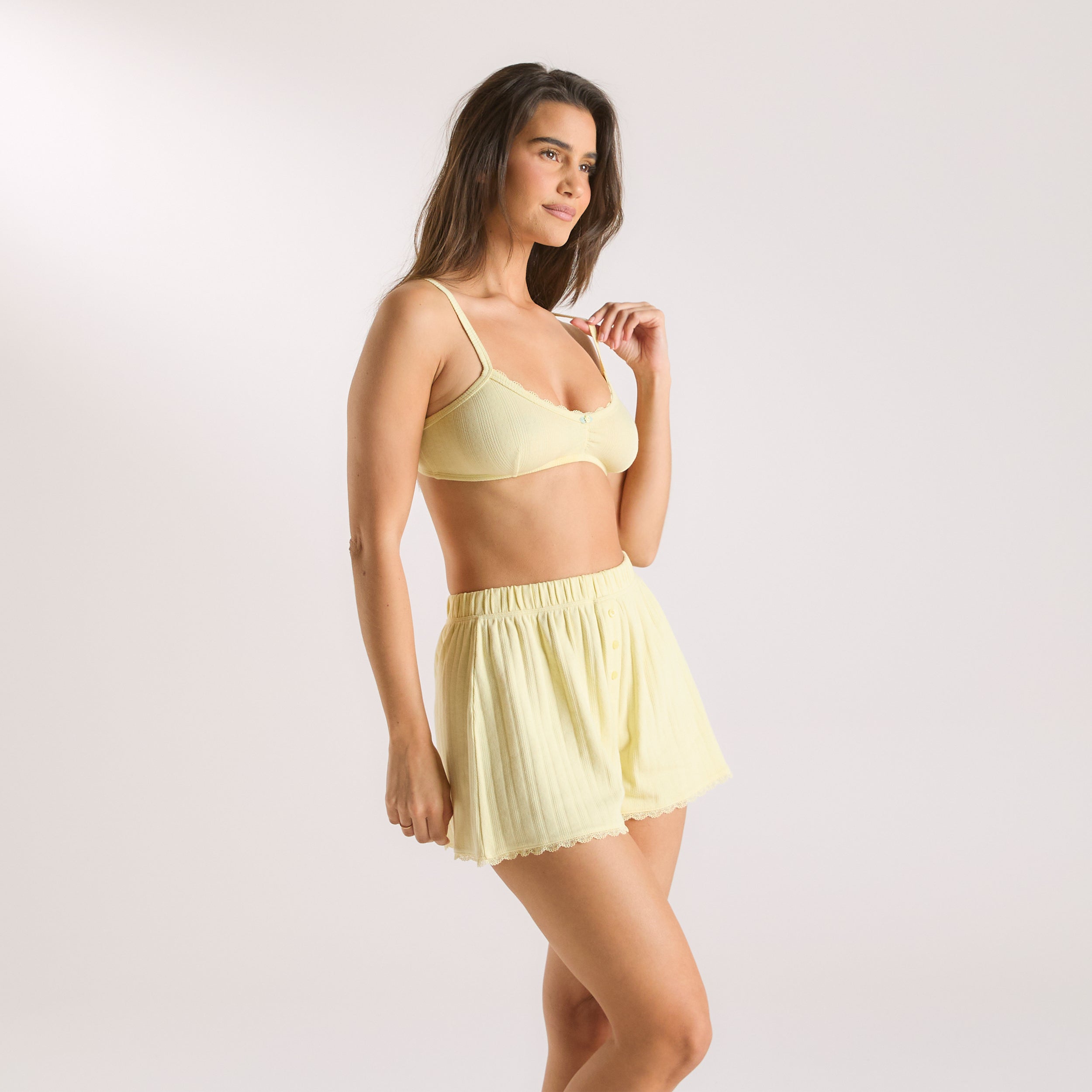 Pointelle Bralette - Butterblume