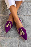 Mocasines Amelie con Borlas