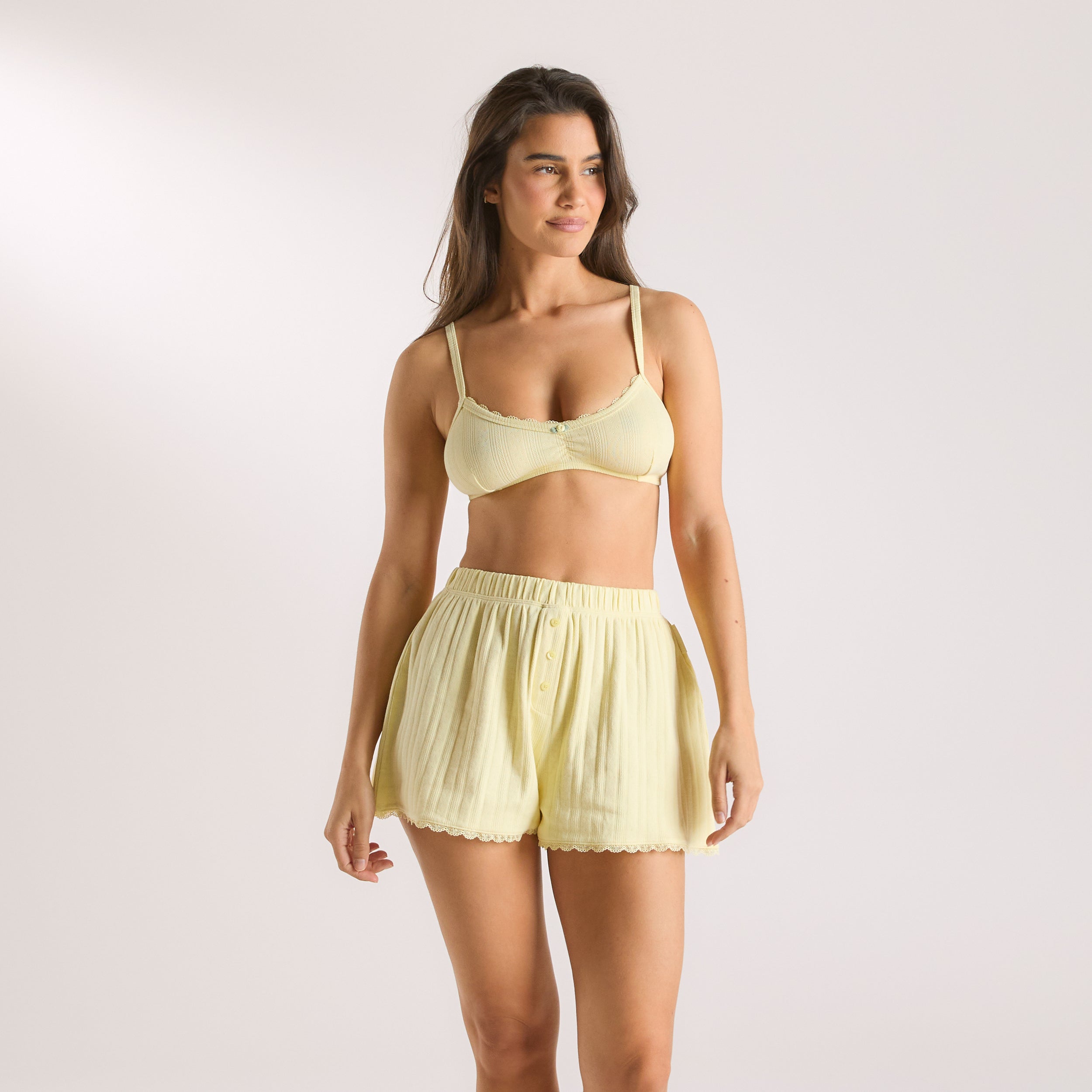 Pointelle Bralette - Butterblume