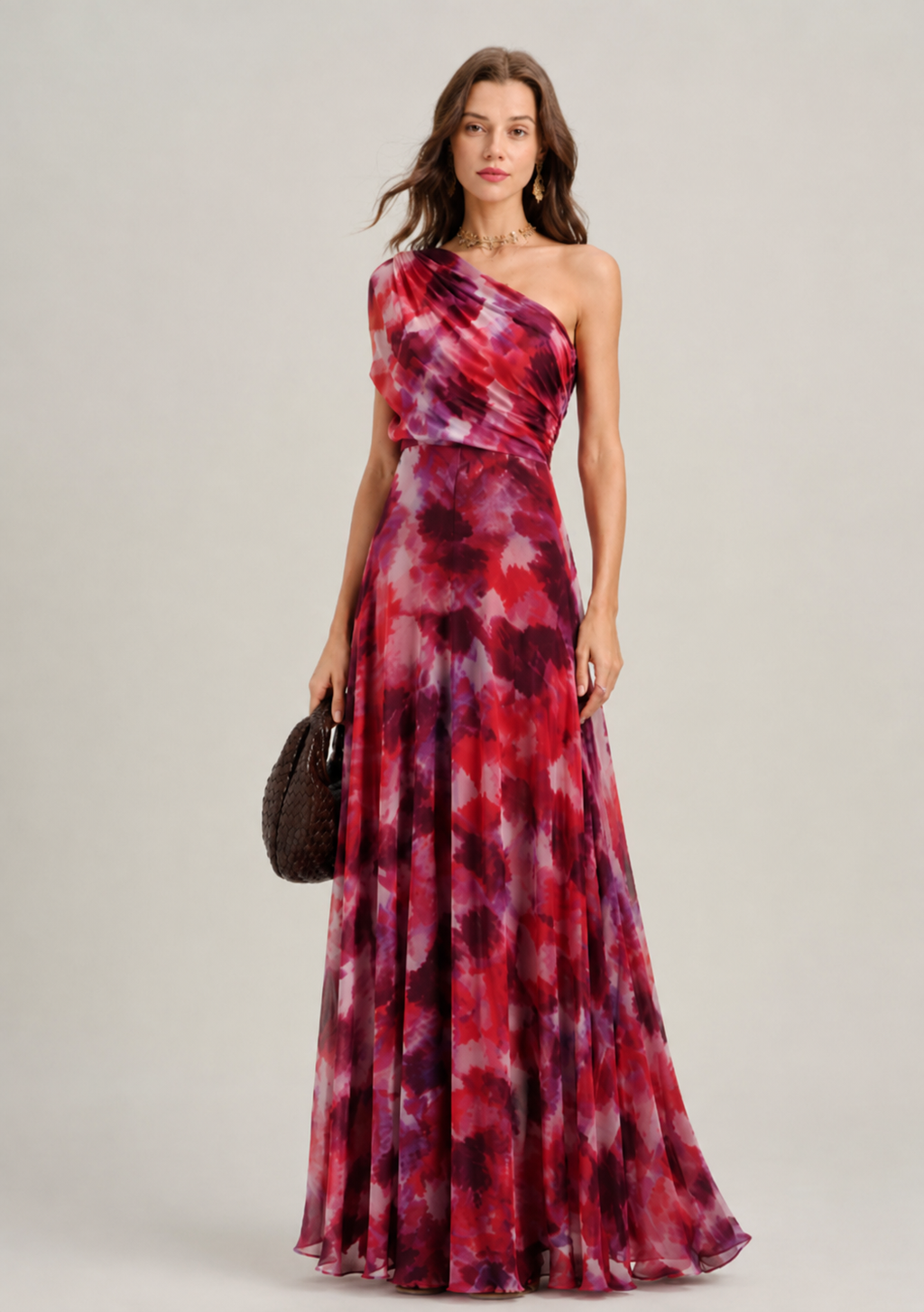 Vestido Aurora Carmesí