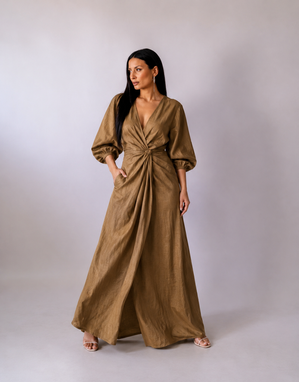 Vestido Lino Chic