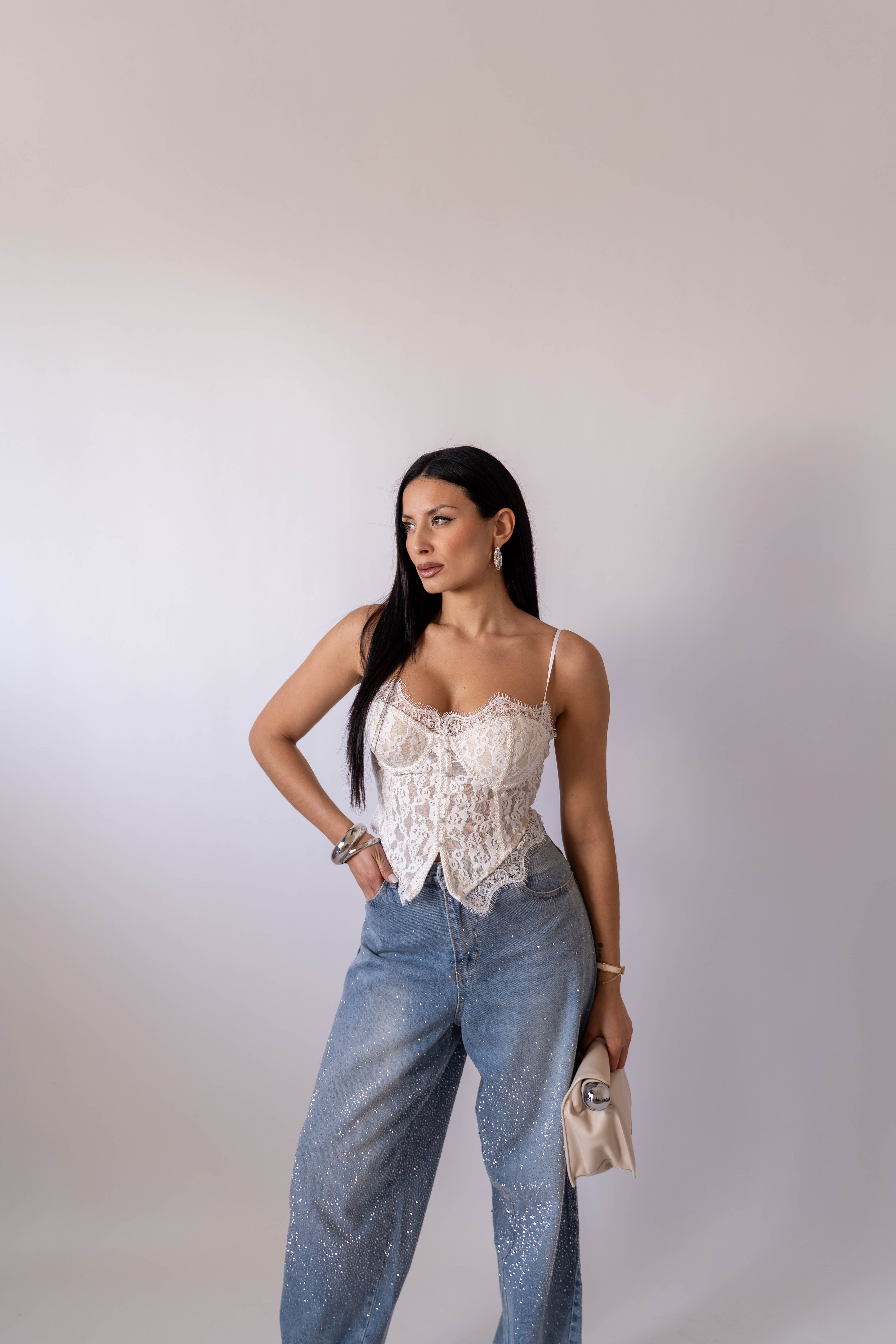 Top Corsé White