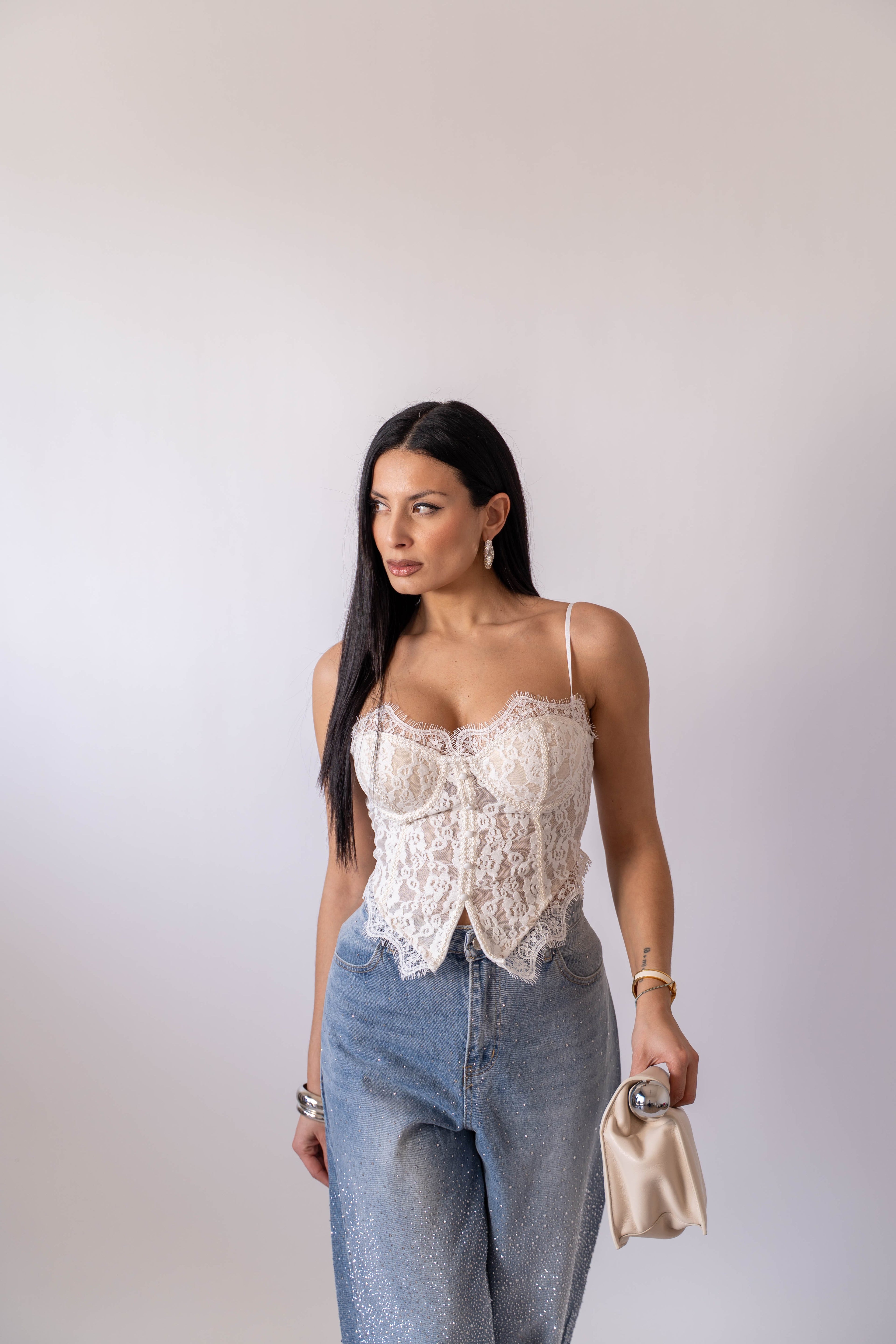 Top Corsé White