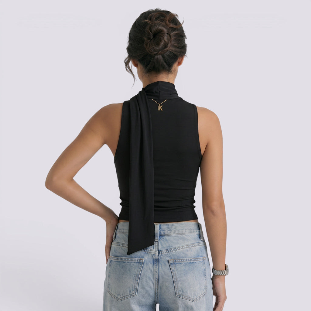 Top Sin Mangas Mujer Cuello V