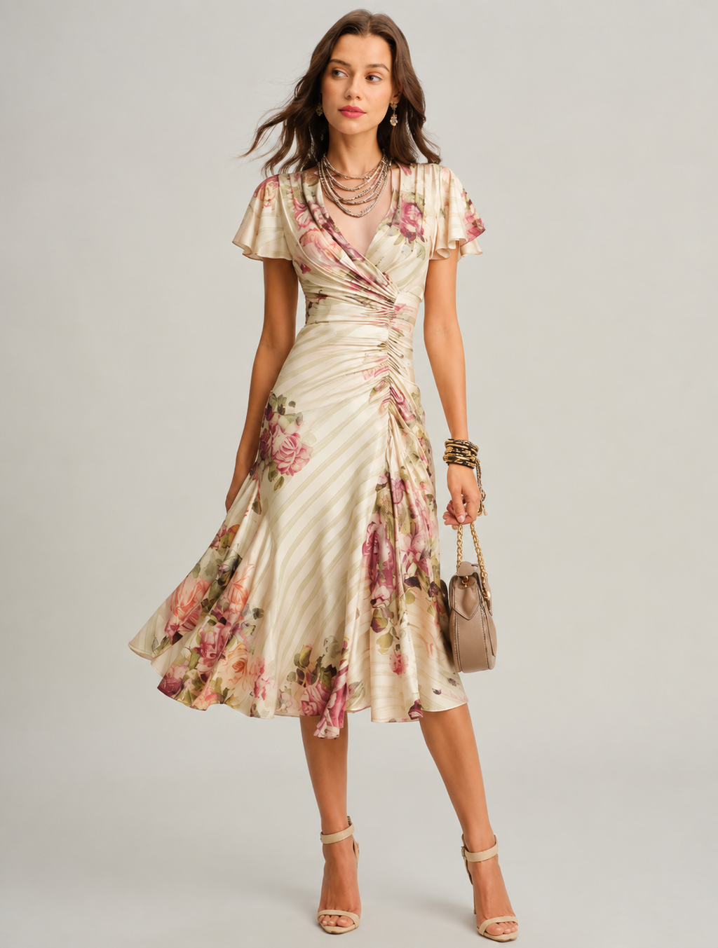 Vestido Floral Vintage