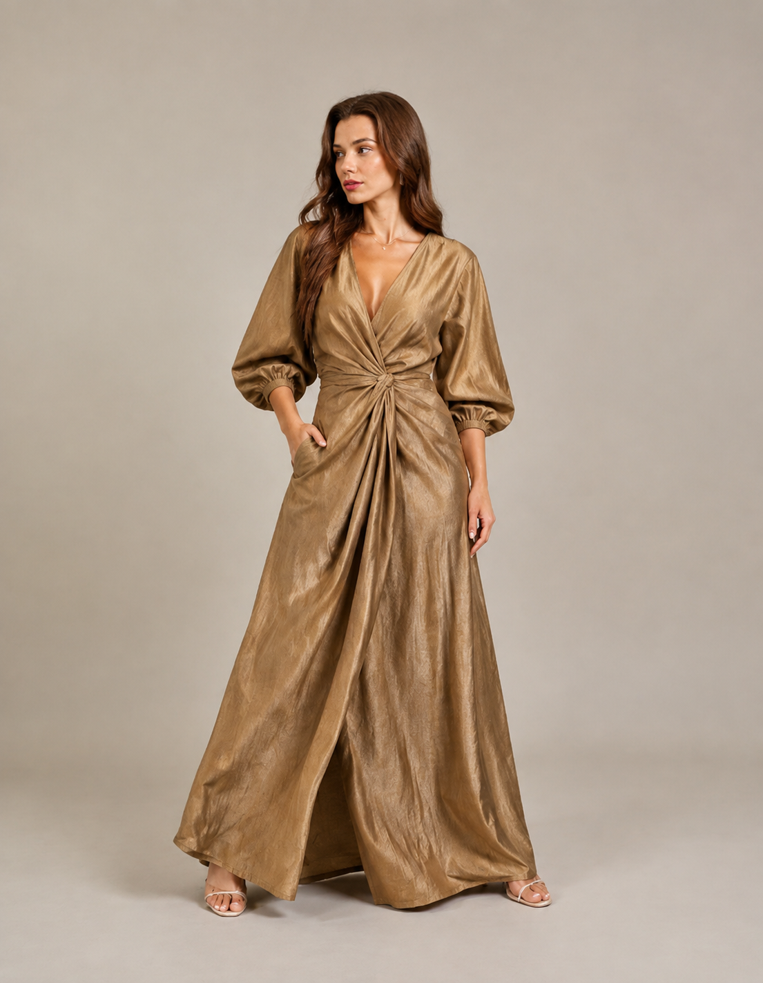 Vestido Lino Chic