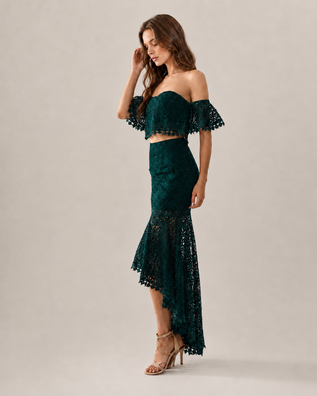Conjunto Celine - Verde Esmeralda