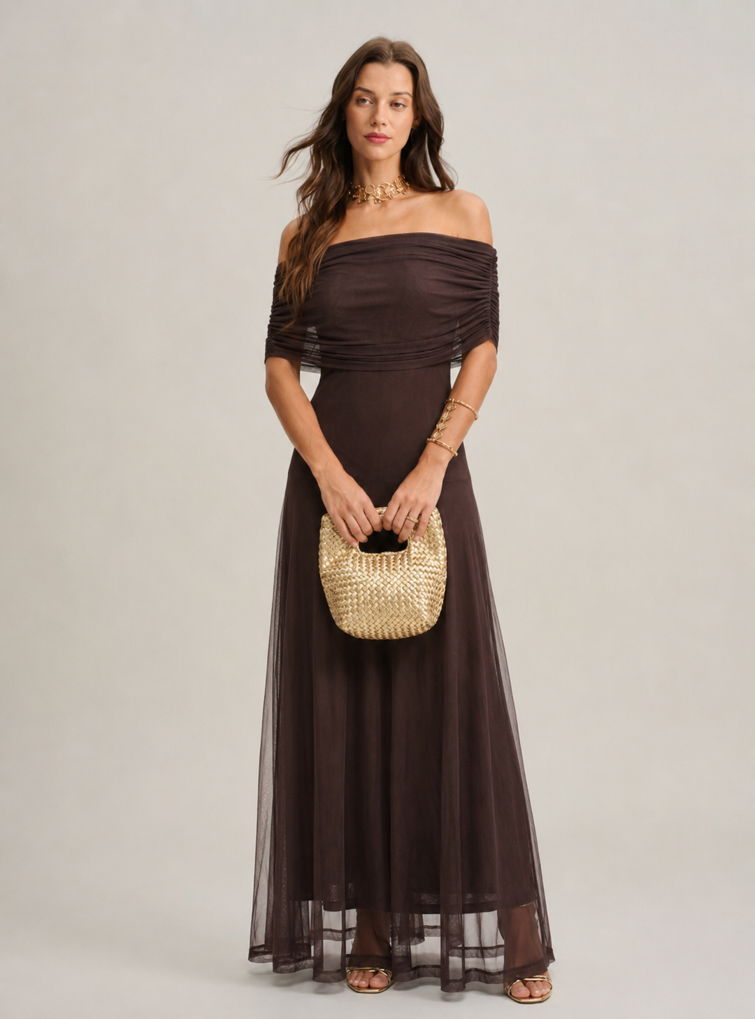 Vestido Aurora Carmesí