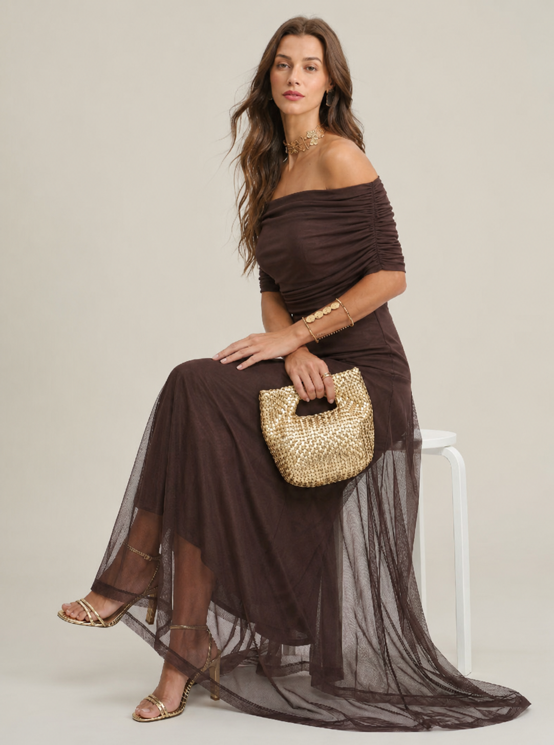 Vestido Aurora Carmesí