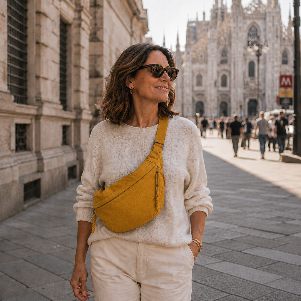 Luce | Bolso de hombro color amarillo