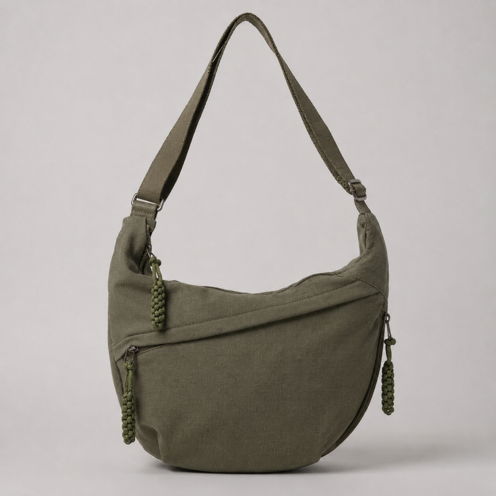 Viola | Bolso de hombro verde oliva