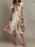 Vestido floral vintage