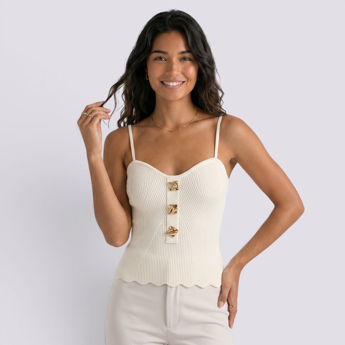 Top Mujer Tirantes Cruzados Verano