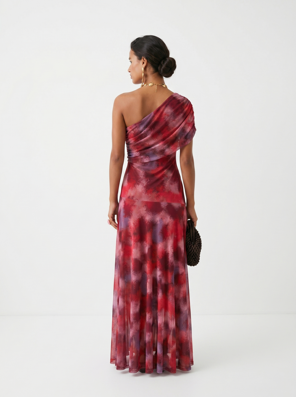 Vestido Aurora Carmesí