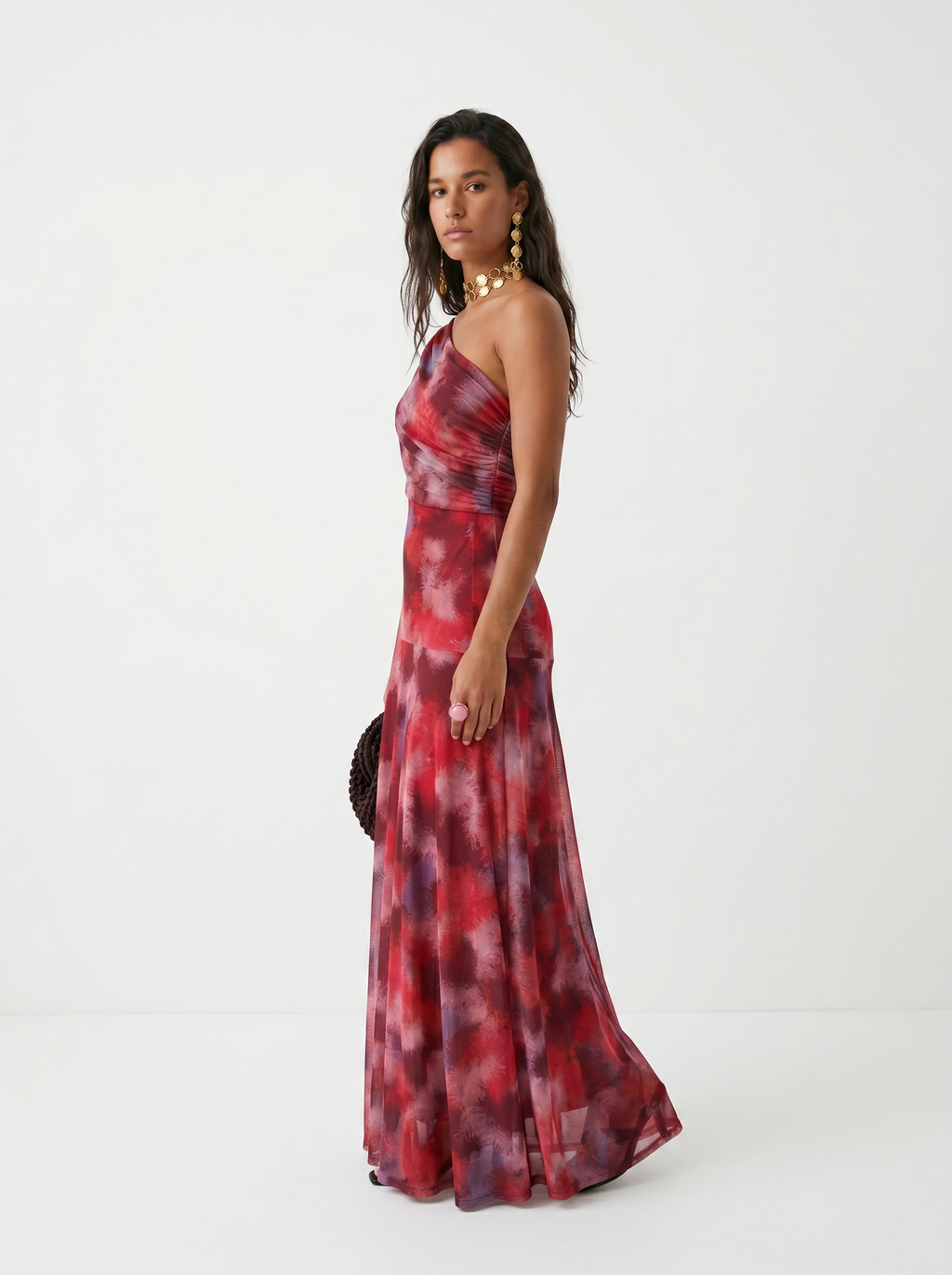Vestido Aurora Carmesí