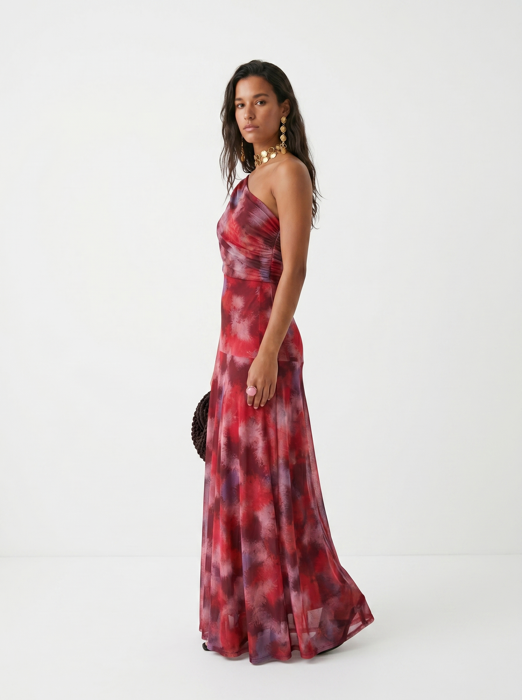 Vestido Aurora Carmesí