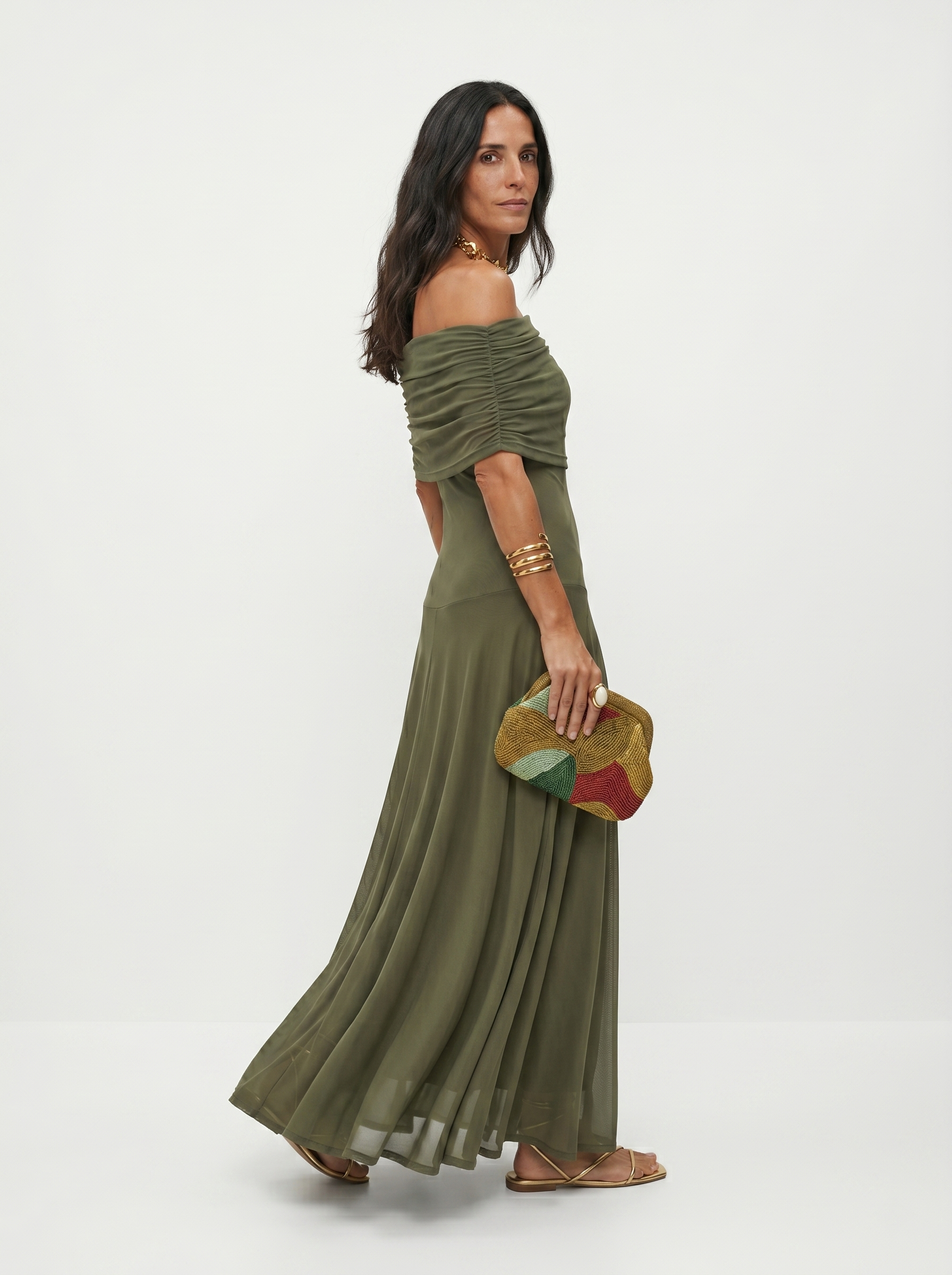Vestido Aurora Carmesí