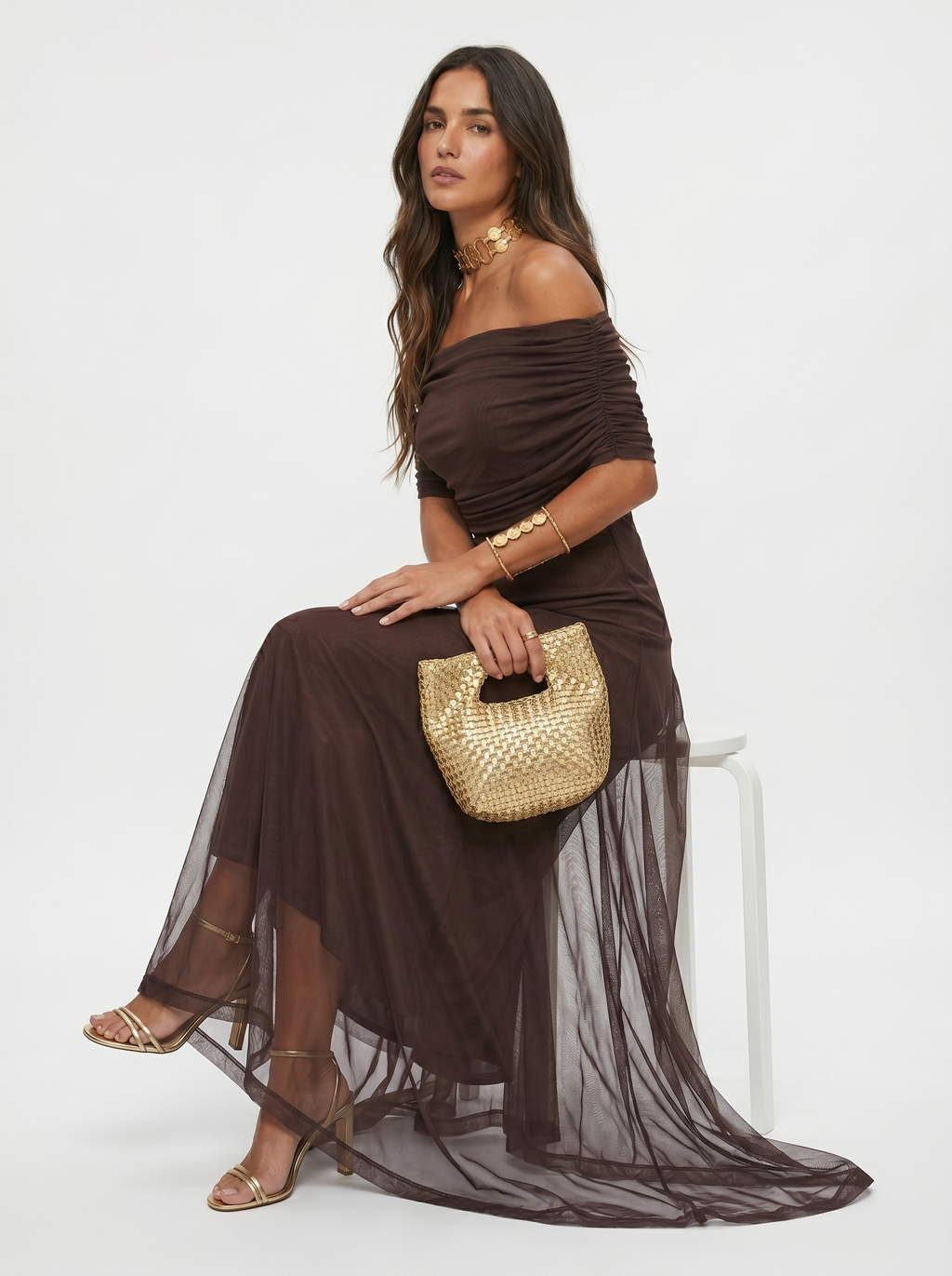 Vestido Aurora Carmesí