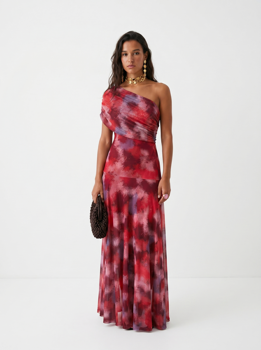 Vestido Aurora Carmesí