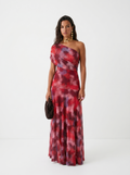 Vestido Aurora Carmesí