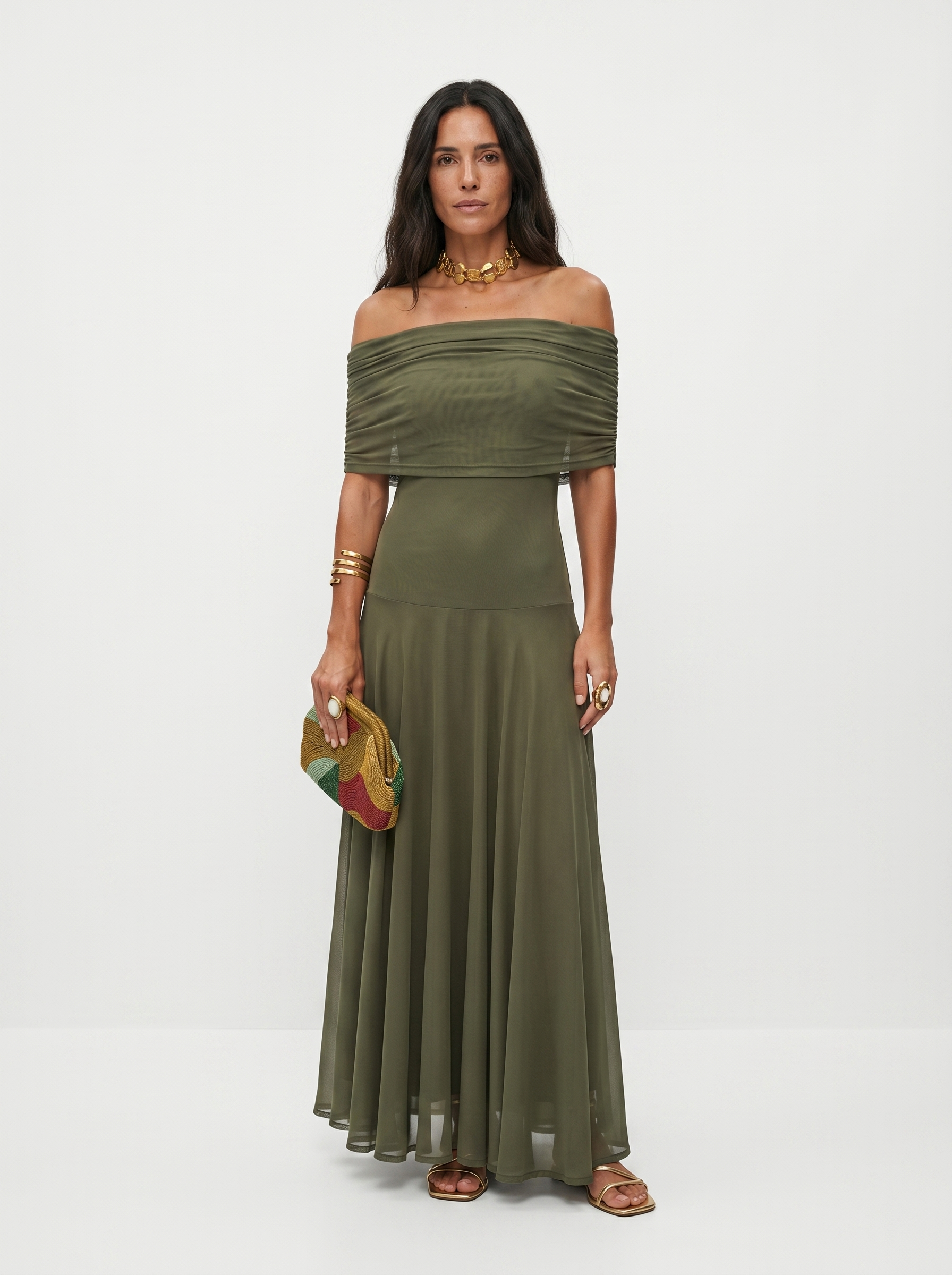 Vestido Aurora Carmesí