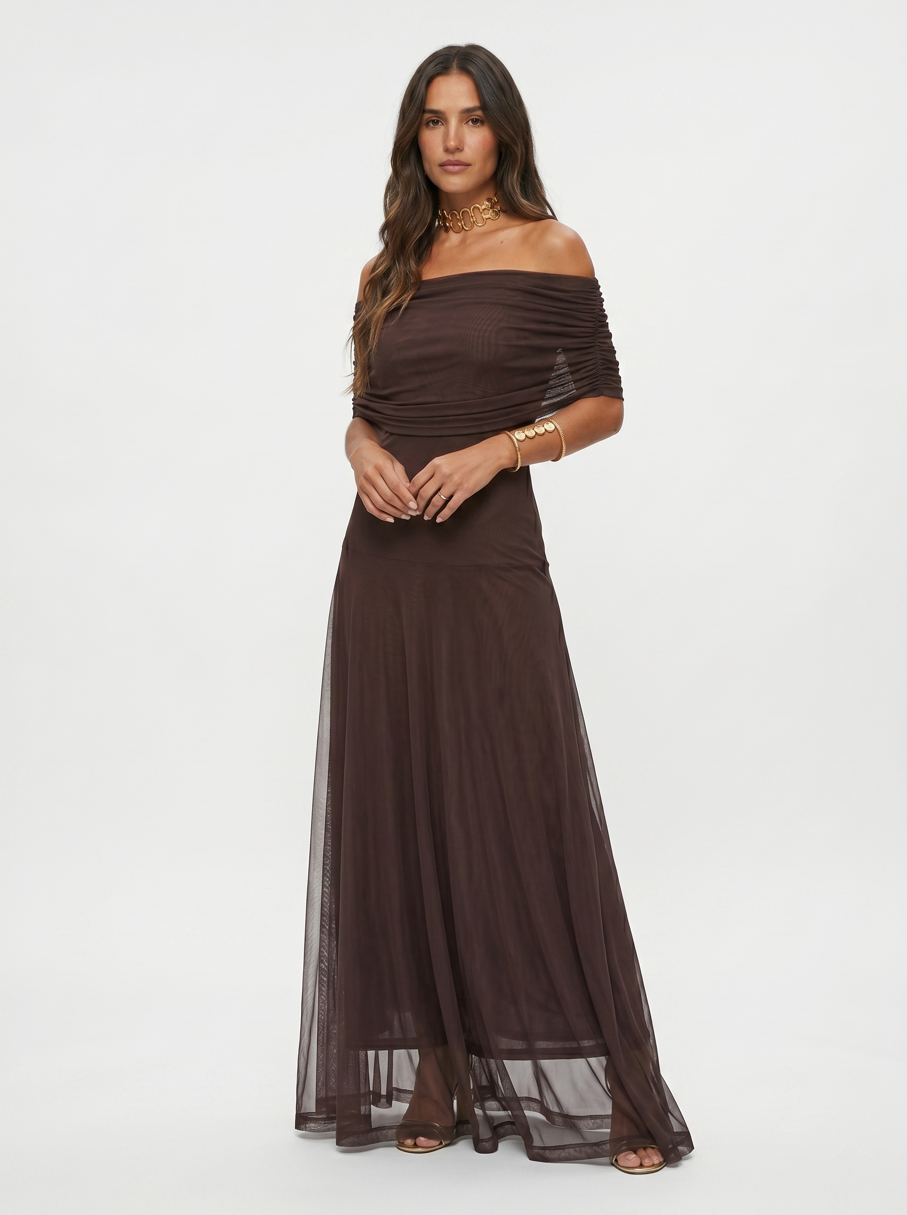 Vestido Aurora Carmesí