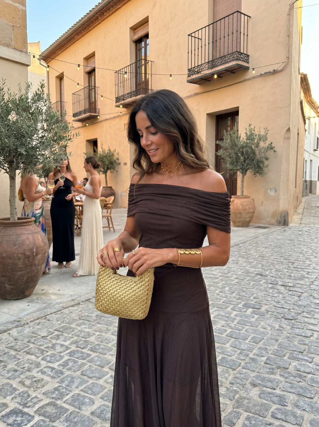 Vestido Aurora Carmesí