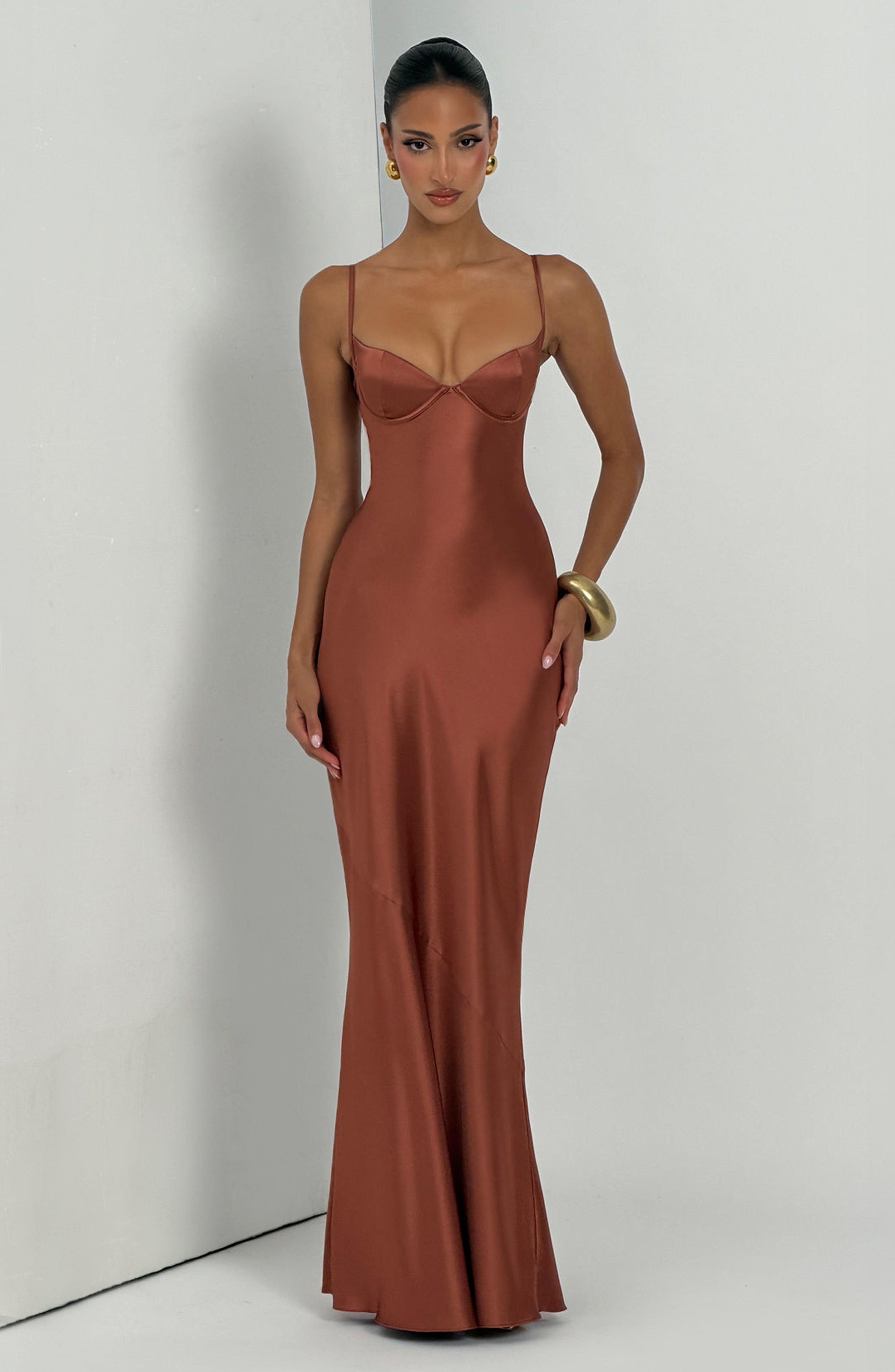 Vestido Cobre Rubio