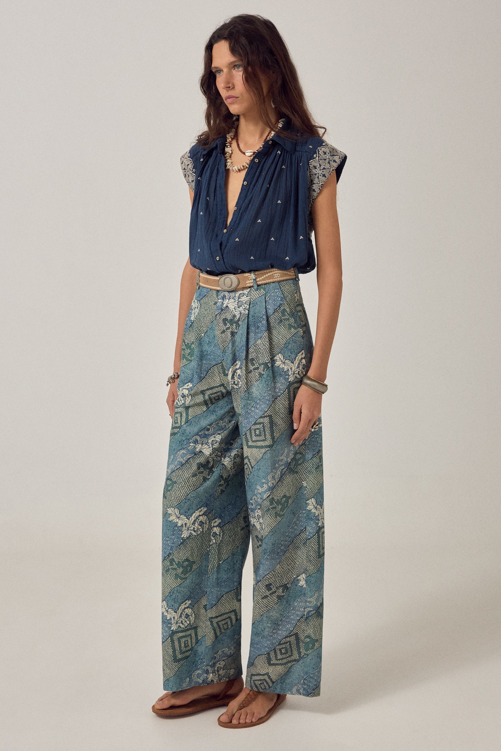 Blusa Rio Profundo