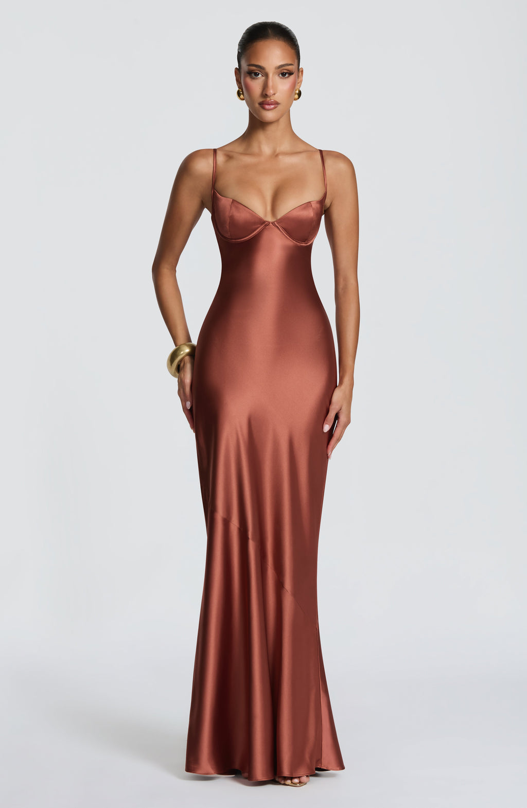 Vestido Cobre Rubio