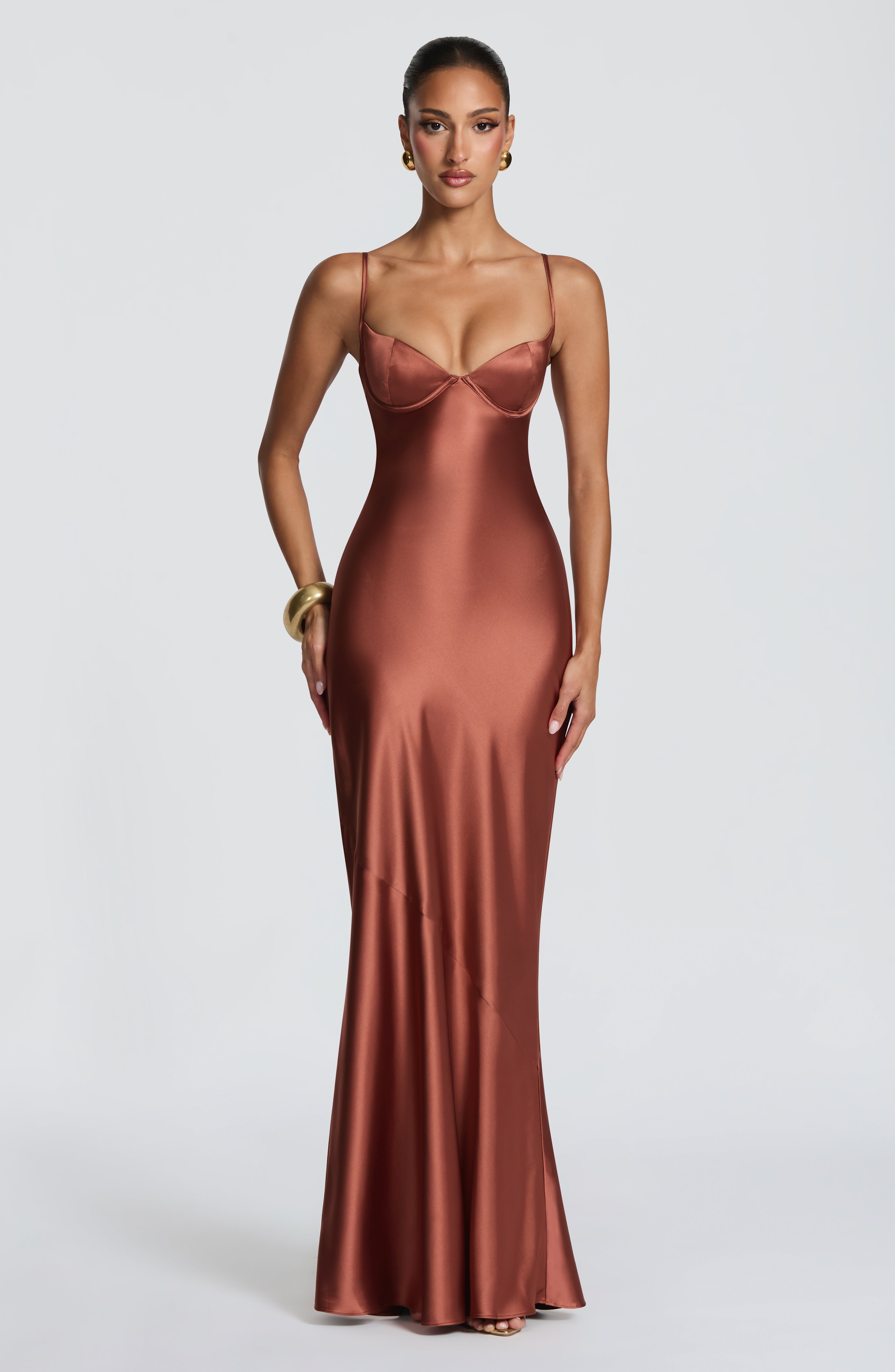 Vestido Cobre Rubio