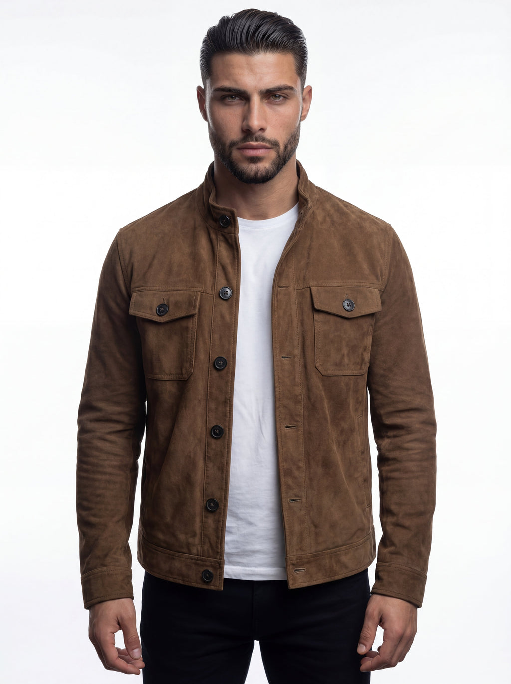 CASTI | CHAQUETA DE ANTE ENTRETIEMPO