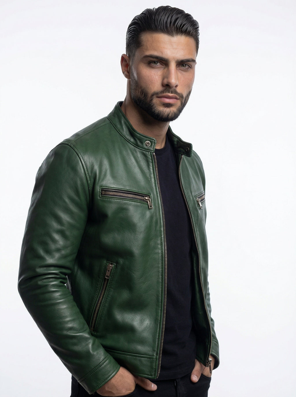 STEV | CHAQUETA DE CUERO VINTAGE