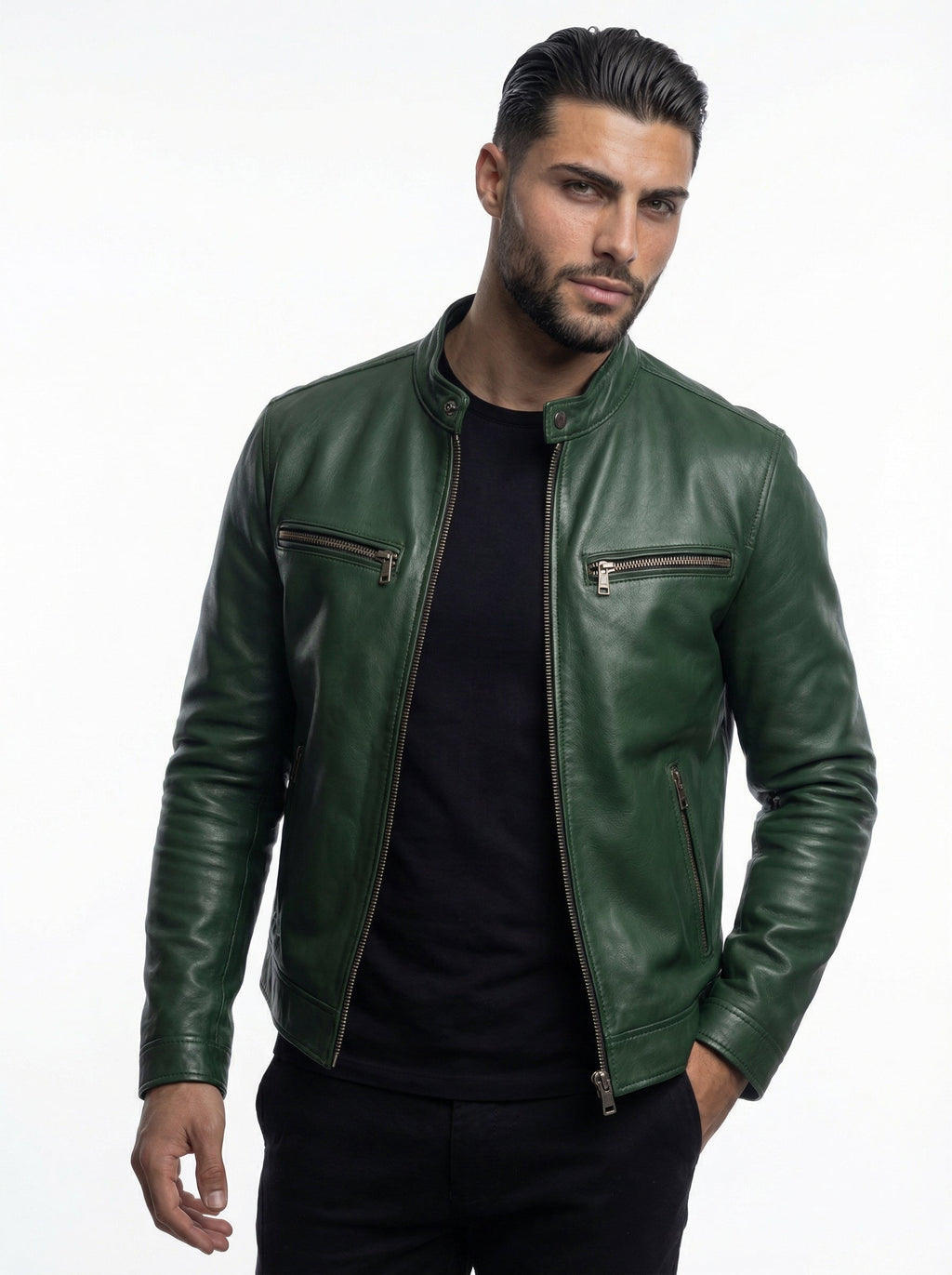STEV | CHAQUETA DE CUERO VINTAGE