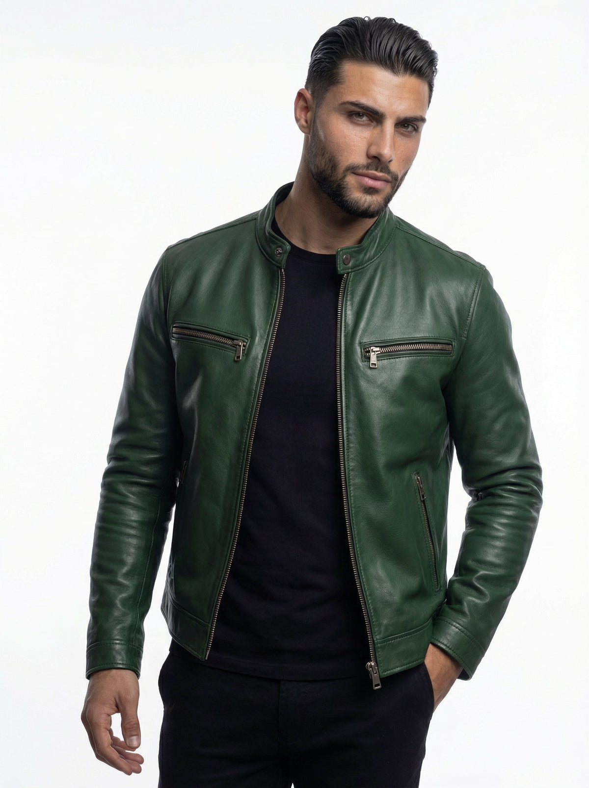 STEV | CHAQUETA DE CUERO VINTAGE
