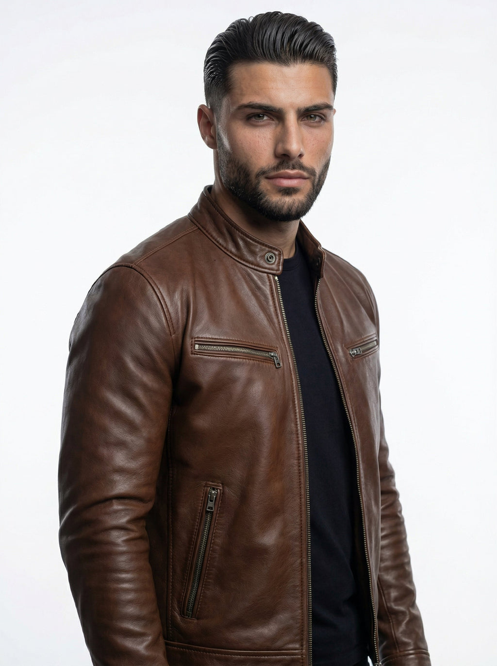 STEV | CHAQUETA DE CUERO VINTAGE