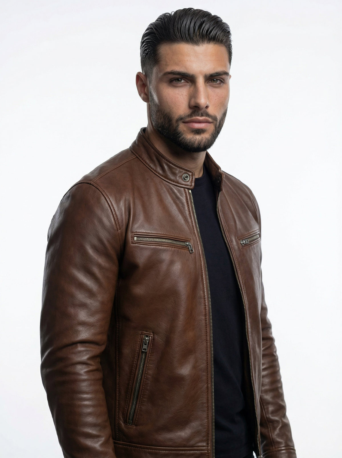 STEV | CHAQUETA DE CUERO VINTAGE