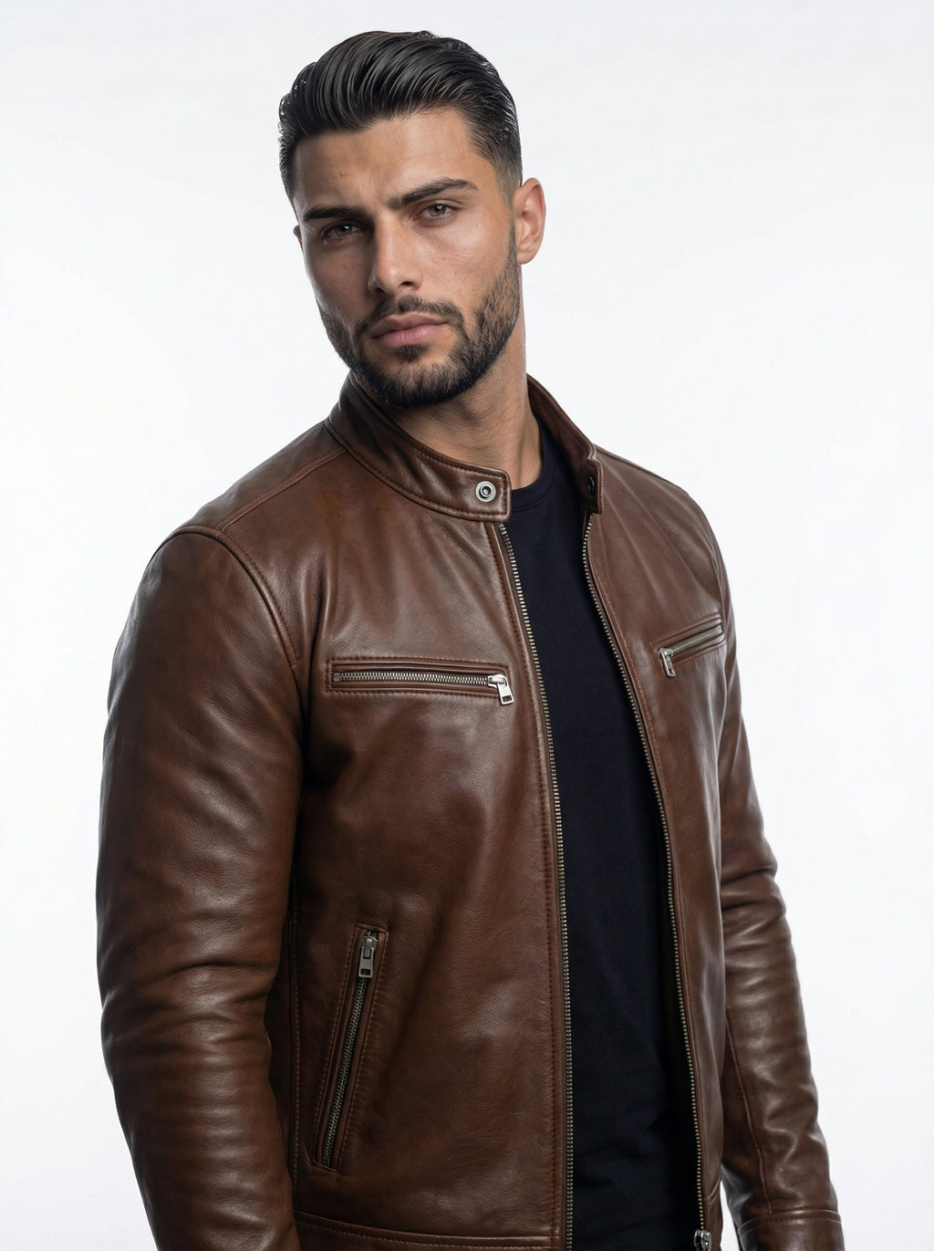 STEV | CHAQUETA DE CUERO VINTAGE