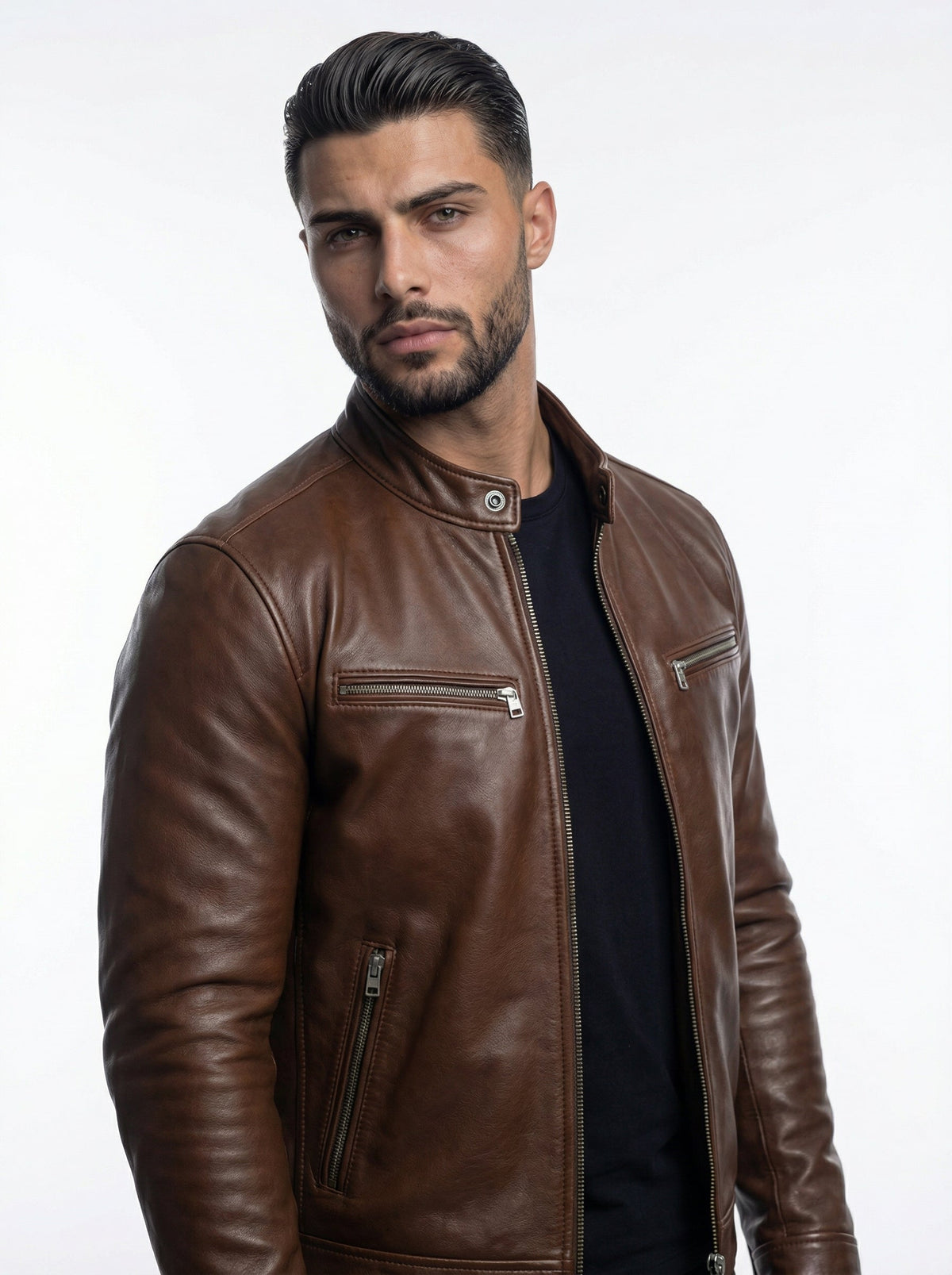 STEV | CHAQUETA DE CUERO VINTAGE