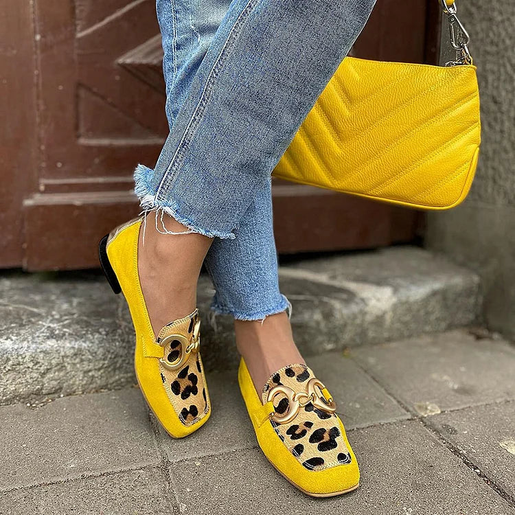 Assunta | Mocasines con Estampado Animal Print