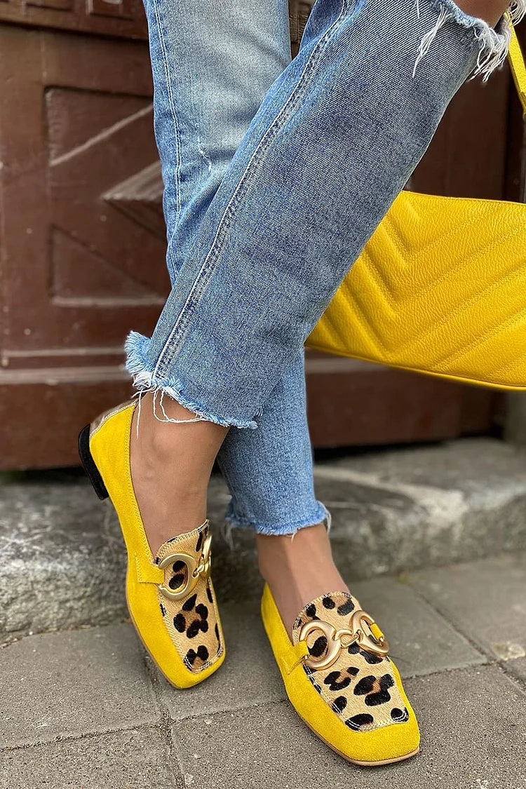 Assunta | Mocasines con Estampado Animal Print