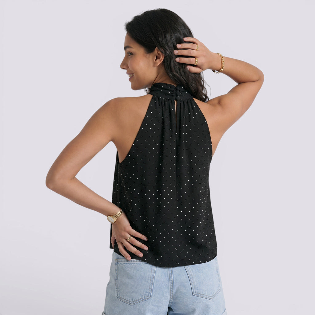 Top Halter Mujer Espalda Descubierta