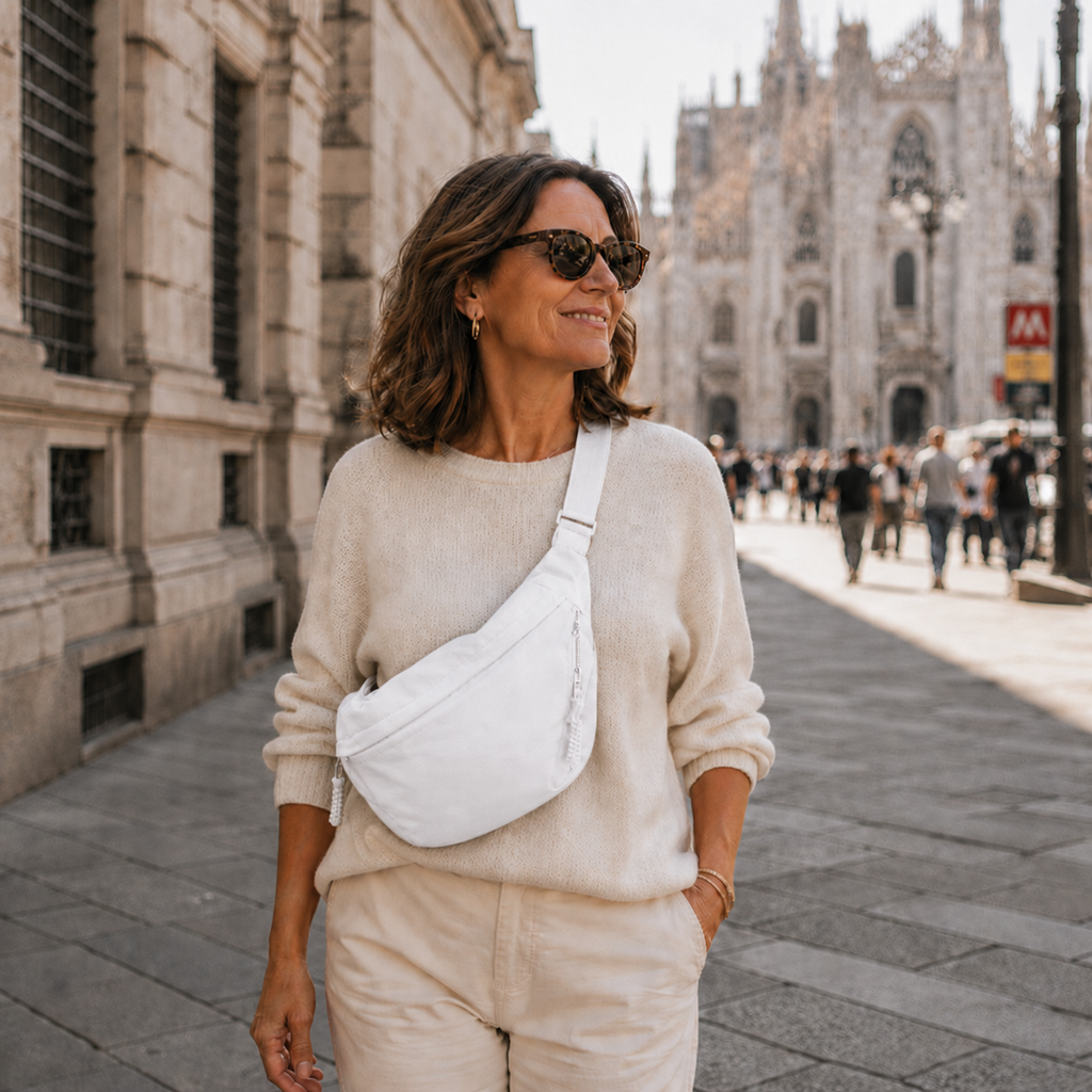Elena | Bolso de hombro blanco