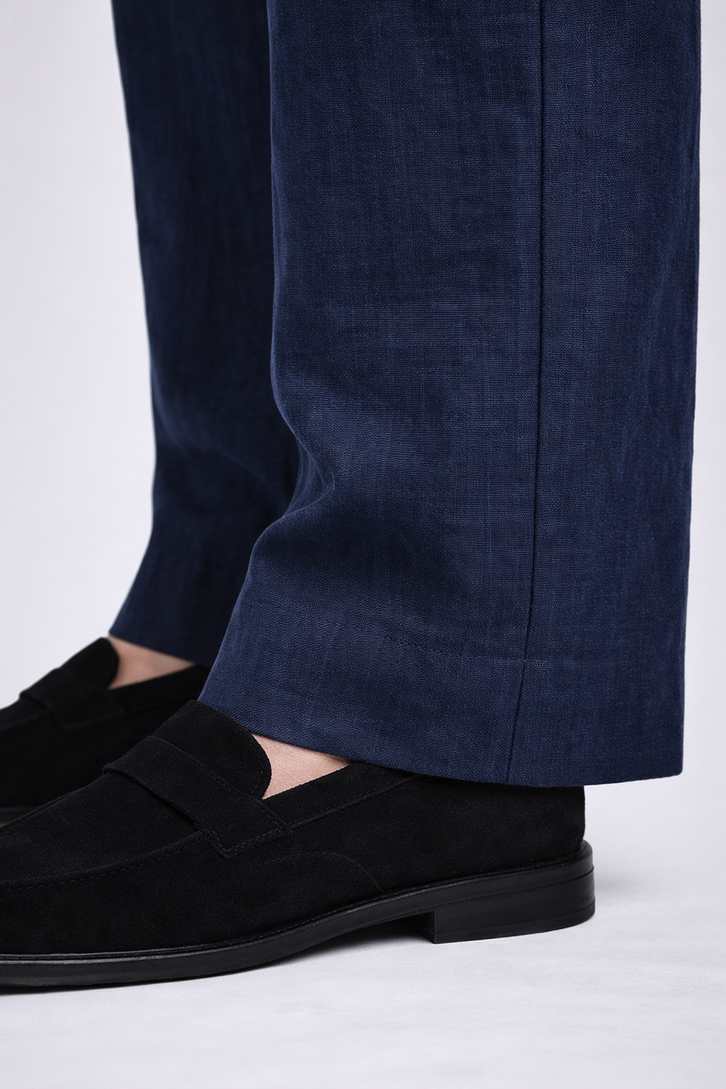 Pantalón Hombre Relaxed Fit Lino Casual Verano