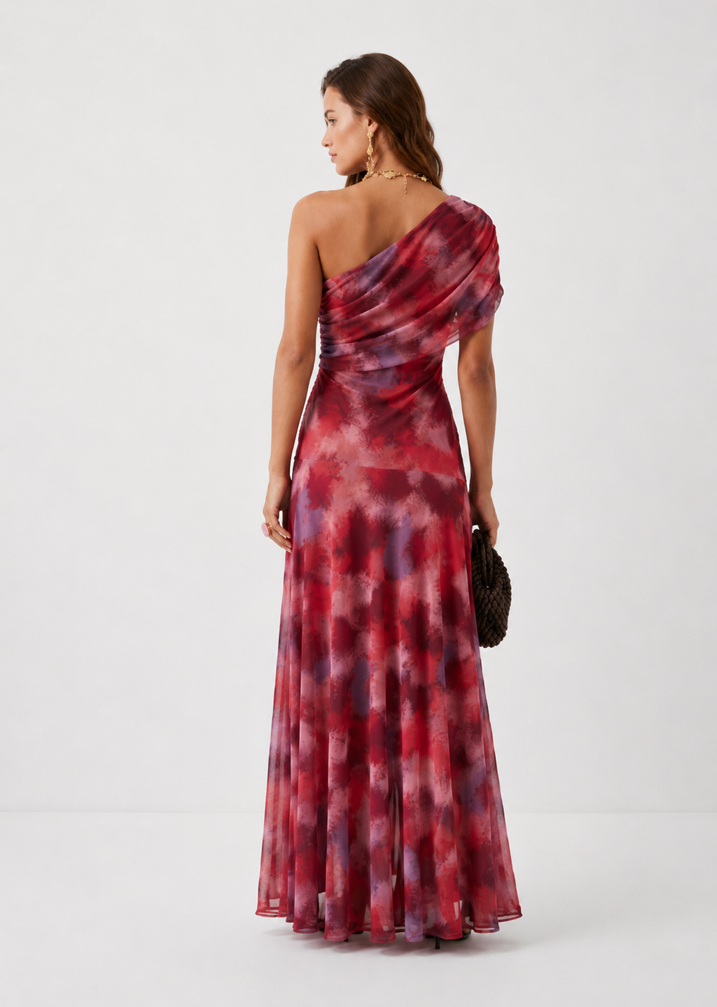 Vestido Aurora Carmesí