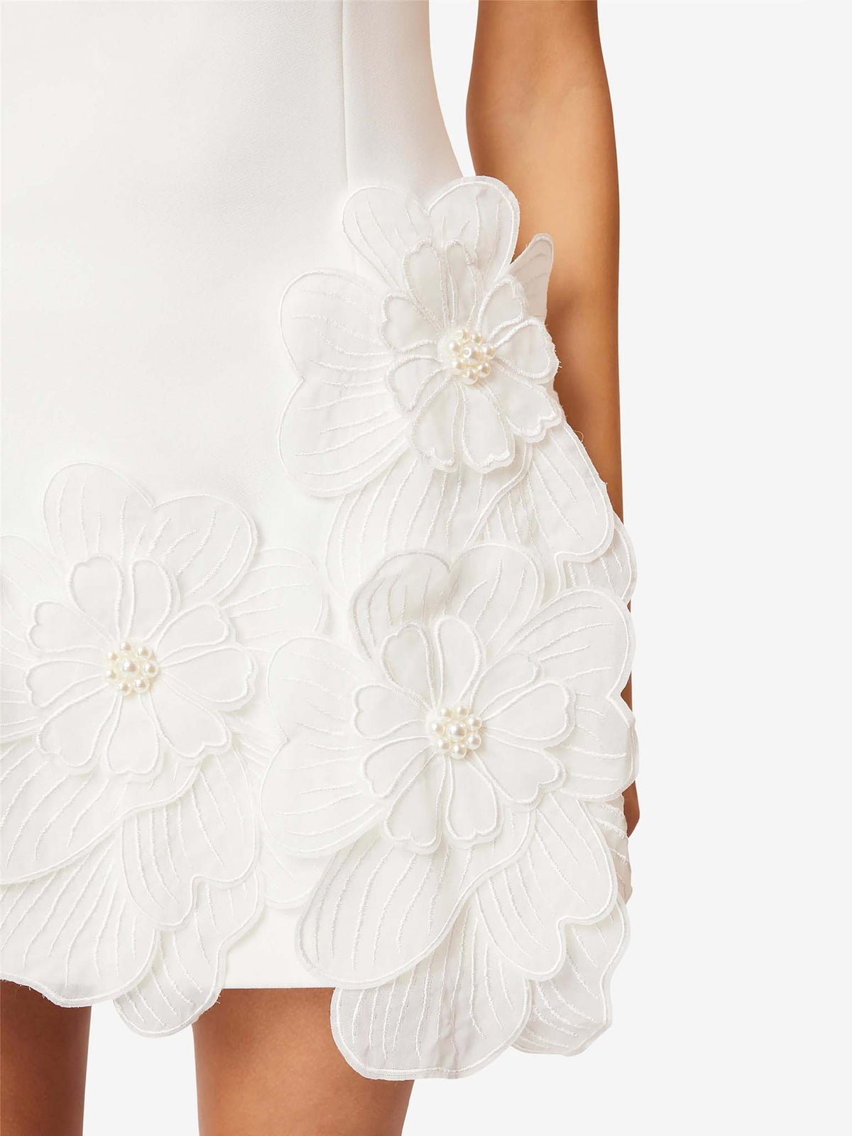Elettra | Vestido Corto de Mujer sin Mangas con Cut-Out